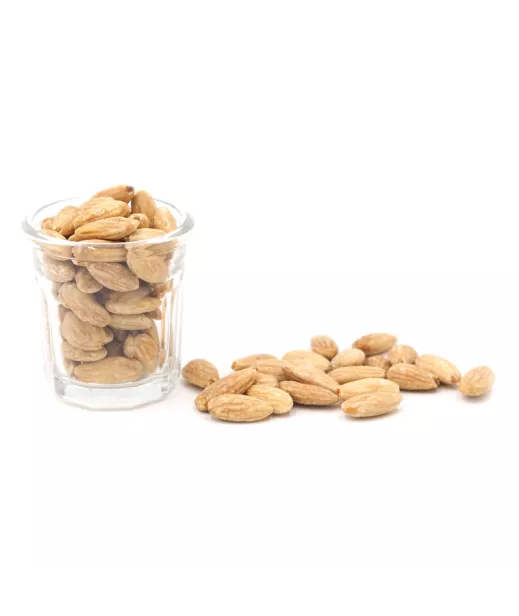 SNACK APERITIF - AMANDE EMONDEE 23/25 - Torréfié sans sel - 2.5KG